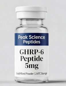 GHRP-6 Peptide 5mg vial